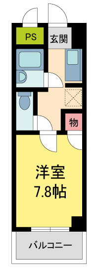 兵庫県西宮市若山町 門戸厄神駅 1K マンション 賃貸物件詳細