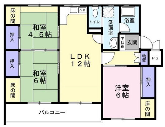 千葉県市原市姉崎 姉ケ崎駅 3LDK マンション 賃貸物件詳細