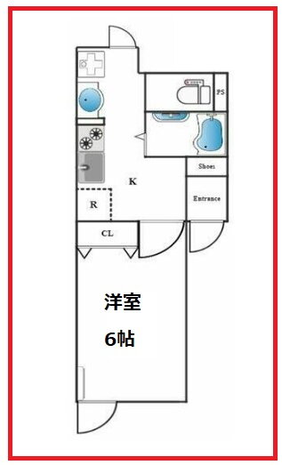 東京都荒川区荒川６ 町屋駅 1K マンション 賃貸物件詳細