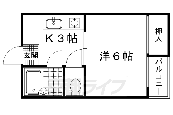京都府京都市上京区五番町 二条駅 1K マンション 賃貸物件詳細