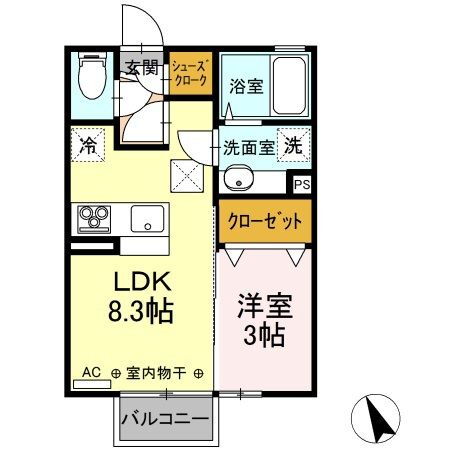 茨城県猿島郡境町大字長井戸 古河駅 1LDK アパート 賃貸物件詳細