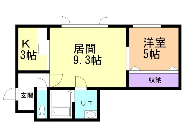北海道旭川市秋月二条１ 1LDK アパート 賃貸物件詳細