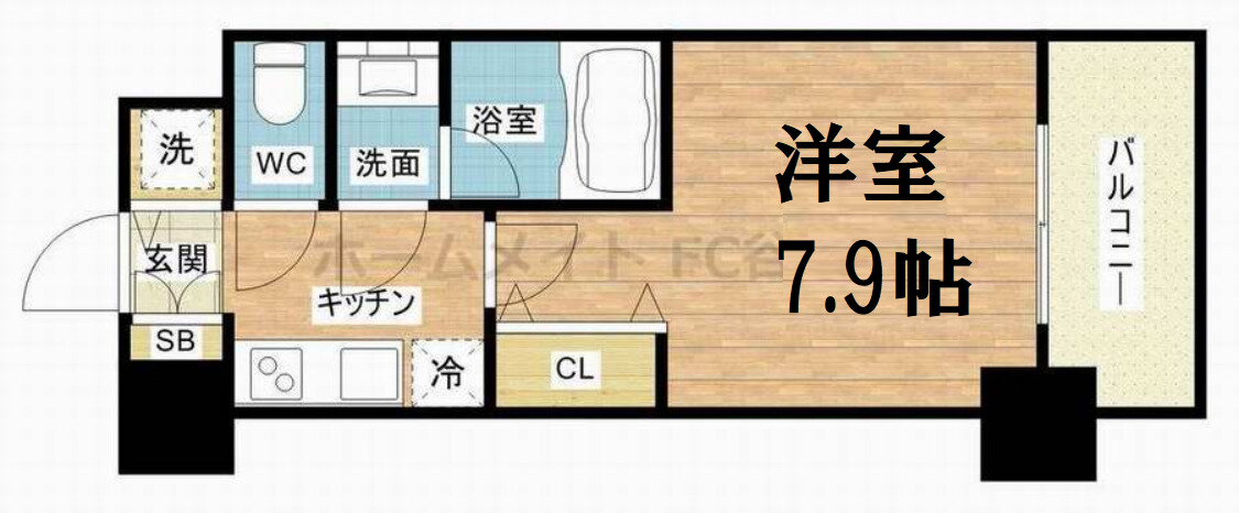 大阪府大阪市福島区福島７ 福島駅 1K マンション 賃貸物件詳細