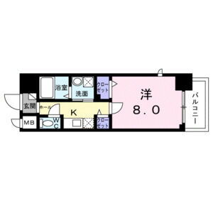 兵庫県神戸市中央区御幸通６ 三ノ宮駅 1K マンション 賃貸物件詳細