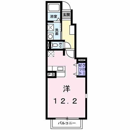群馬県伊勢崎市宮子町 ワンルーム アパート 賃貸物件詳細