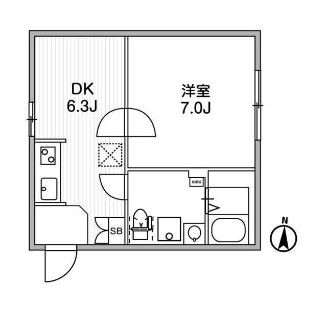 東京都品川区二葉４ 西大井駅 1DK マンション 賃貸物件詳細