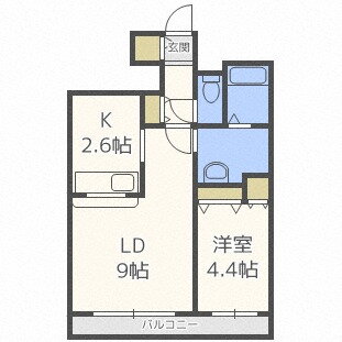 フェバリット　ラ　セスト 10階 1LDK 賃貸物件詳細