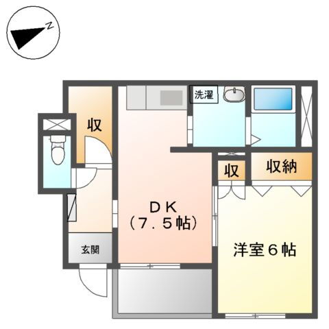 静岡県富士市中島 竪堀駅 1DK アパート 賃貸物件詳細