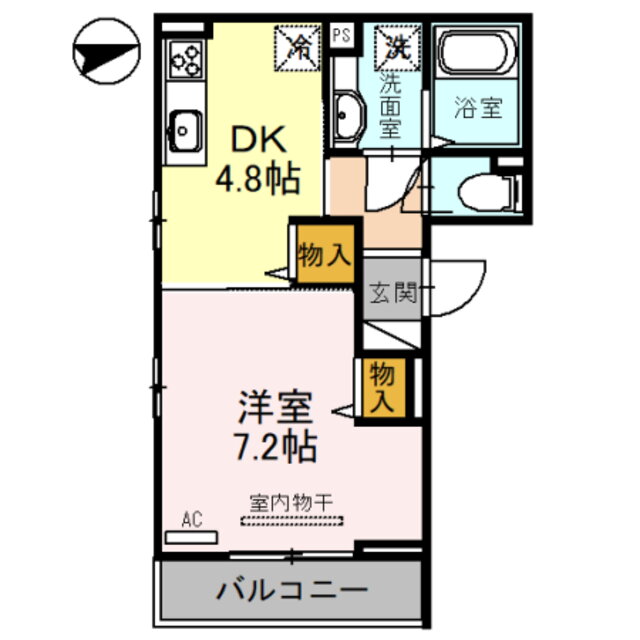 大阪府大阪市生野区勝山南３ 桃谷駅 1DK アパート 賃貸物件詳細