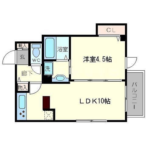 大阪府大阪市淀川区加島２ 加島駅 1LDK アパート 賃貸物件詳細