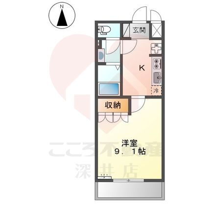 大阪府堺市美原区平尾 北野田駅 1K アパート 賃貸物件詳細