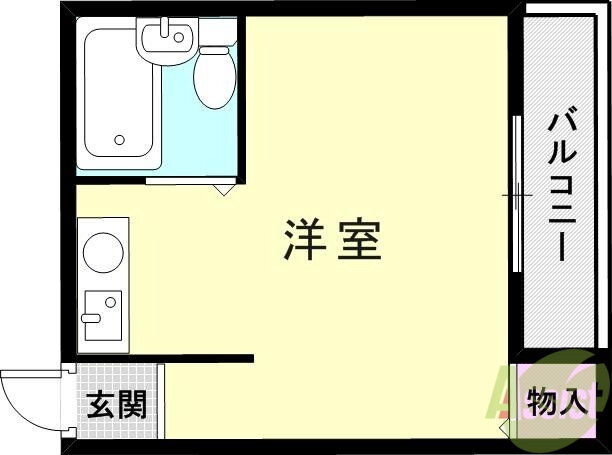 兵庫県神戸市中央区北長狭通３ 元町駅 ワンルーム マンション 賃貸物件詳細