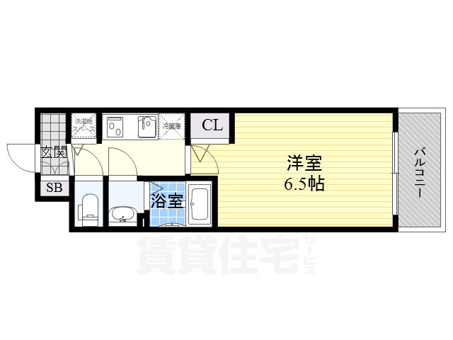 大阪府大阪市北区中津７ 中津駅 1K マンション 賃貸物件詳細