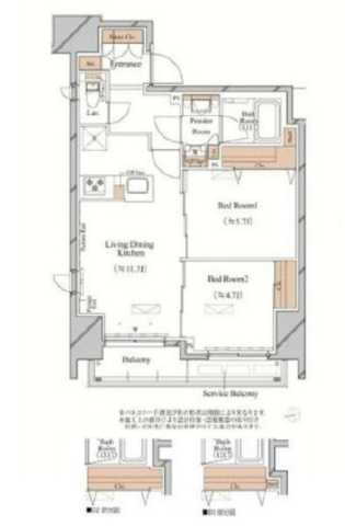 東京都台東区東上野３ 稲荷町駅 2LDK マンション 賃貸物件詳細