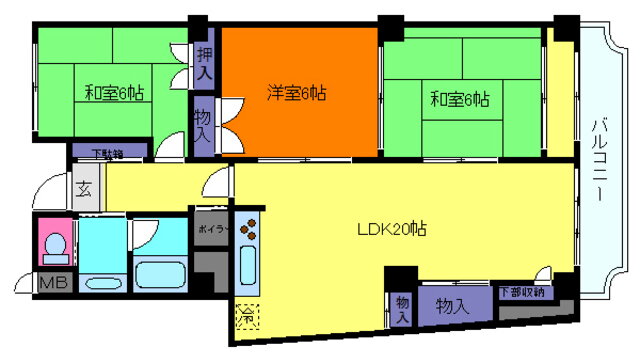 兵庫県芦屋市東山町 芦屋川駅 3LDK マンション 賃貸物件詳細