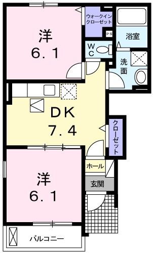 東京都青梅市今井１ 金子駅 2DK アパート 賃貸物件詳細