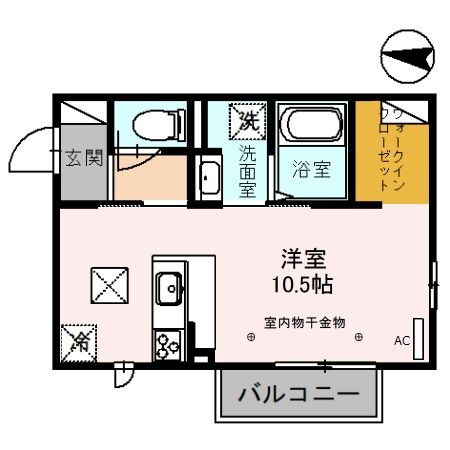 石川県金沢市諸江町中丁 割出駅 ワンルーム アパート 賃貸物件詳細