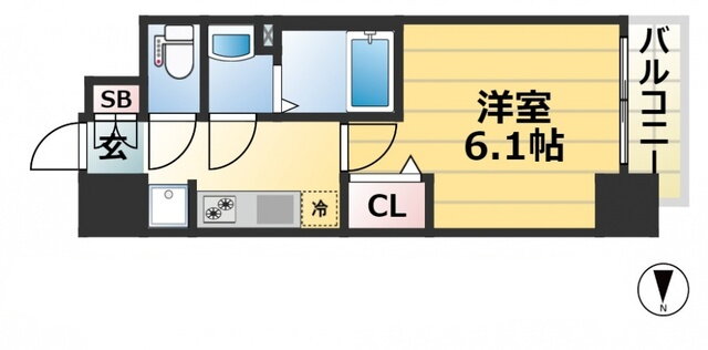 兵庫県神戸市兵庫区西出町２ 神戸駅 1K マンション 賃貸物件詳細