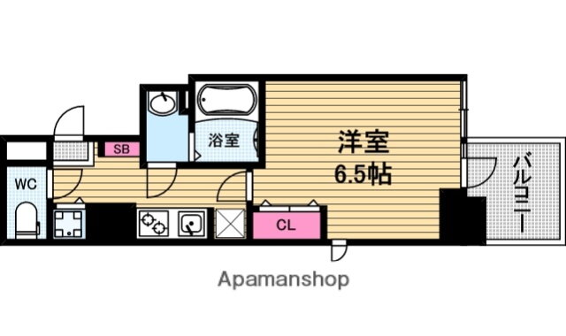 大阪府大阪市中央区船越町２ 天満橋駅 1K マンション 賃貸物件詳細