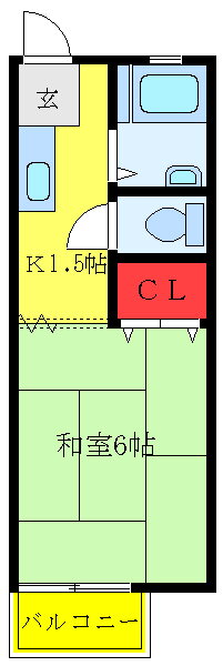 東京都文京区本駒込２ 駒込駅 1K アパート 賃貸物件詳細