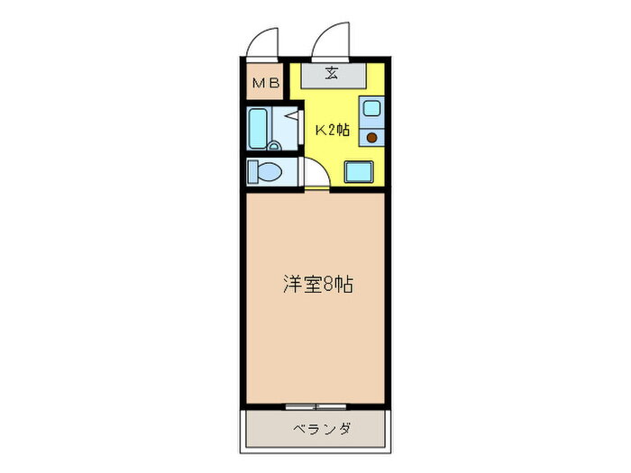 兵庫県川西市山下町 山下駅 1K マンション 賃貸物件詳細