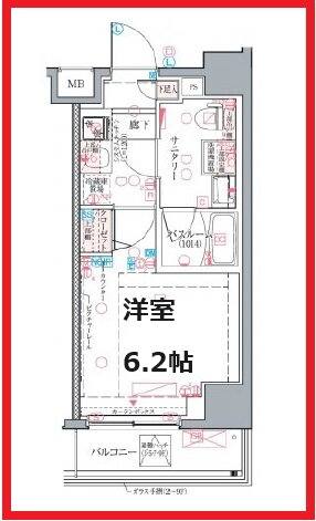 東京都葛飾区堀切７ 綾瀬駅 1K マンション 賃貸物件詳細