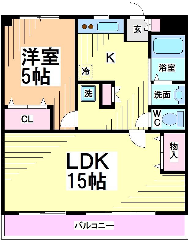 神奈川県川崎市多摩区栗谷３ 生田駅 1LDK マンション 賃貸物件詳細
