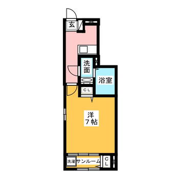愛知県名古屋市西区西原町 上小田井駅 1K アパート 賃貸物件詳細
