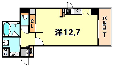 インペリアル新神戸 9階 ワンルーム 賃貸物件詳細