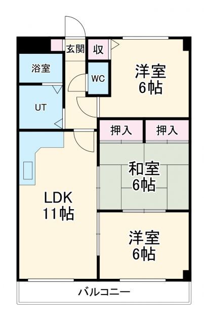 愛知県名古屋市昭和区御器所１ 荒畑駅 3LDK マンション 賃貸物件詳細