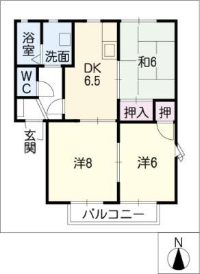 愛知県常滑市小倉町６ 大野町駅 3DK アパート 賃貸物件詳細
