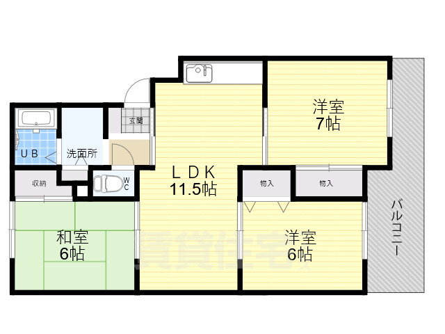 兵庫県宝塚市鹿塩１ 仁川駅 3LDK マンション 賃貸物件詳細
