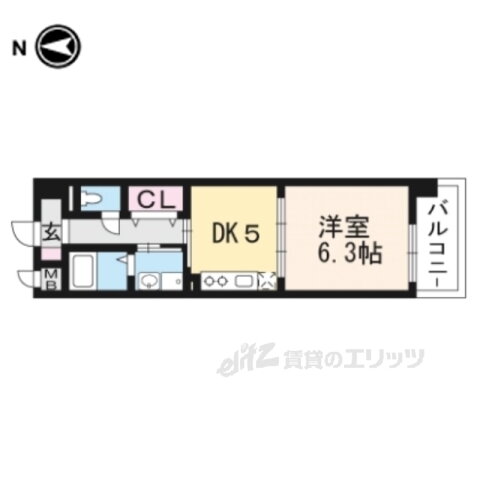 京都府京都市山科区西野小柳町 山科駅 1DK マンション 賃貸物件詳細