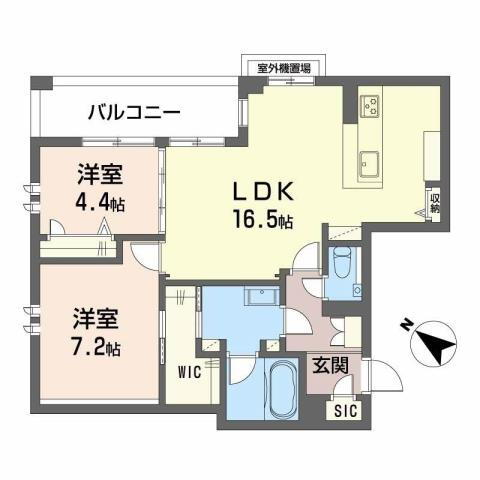 シャーメゾン　新屋敷　Ｐｒｅｍｉａｍ 4階 2LDK 賃貸物件詳細