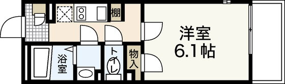 広島県広島市中区舟入中町 舟入本町駅 1K マンション 賃貸物件詳細