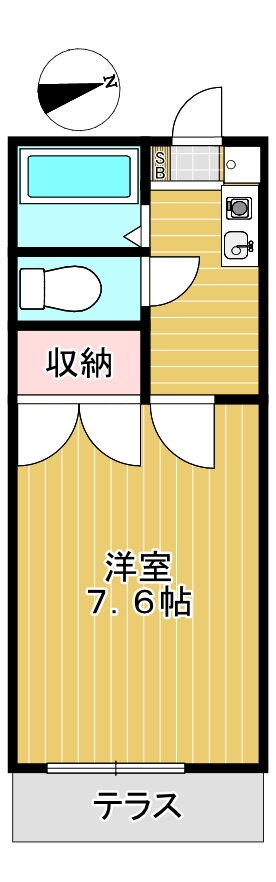 東京都杉並区久我山３ 久我山駅 1K マンション 賃貸物件詳細