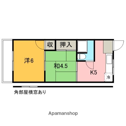 神奈川県川崎市高津区千年 武蔵新城駅 2K アパート 賃貸物件詳細