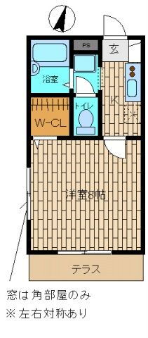 埼玉県深谷市本田 熊谷駅 1K アパート 賃貸物件詳細