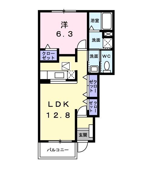 茨城県神栖市深芝南４ 鹿島神宮駅 1LDK アパート 賃貸物件詳細