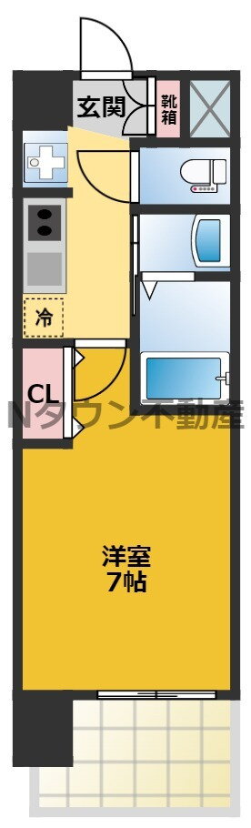 愛知県名古屋市中区千代田４ 鶴舞駅 1K マンション 賃貸物件詳細