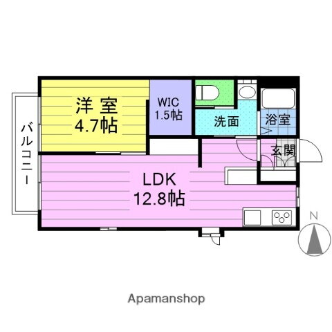 宮城県仙台市宮城野区新田４ 小鶴新田駅 1LDK アパート 賃貸物件詳細