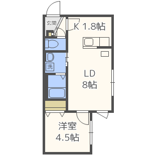 北海道札幌市白石区本郷通９丁目南 南郷７丁目駅 1LDK マンション 賃貸物件詳細