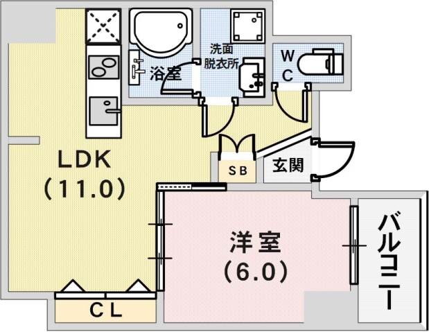 兵庫県神戸市中央区御幸通２ 三ノ宮駅 1LDK マンション 賃貸物件詳細