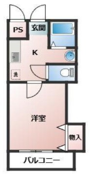 福岡県福岡市南区清水４ 高宮駅 1K マンション 賃貸物件詳細
