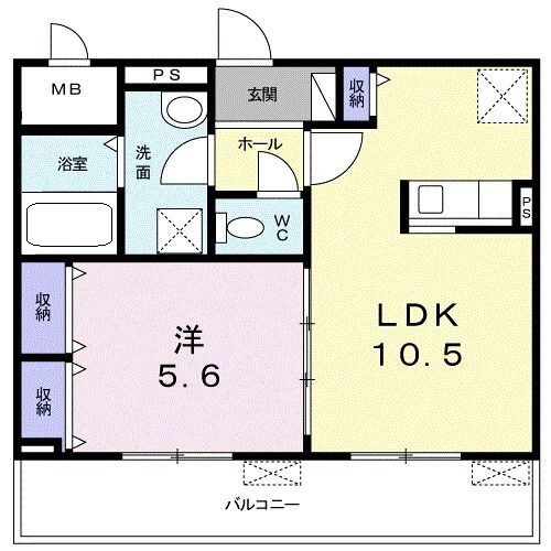 神奈川県横浜市泉区和泉中央北２ 立場駅 1LDK アパート 賃貸物件詳細
