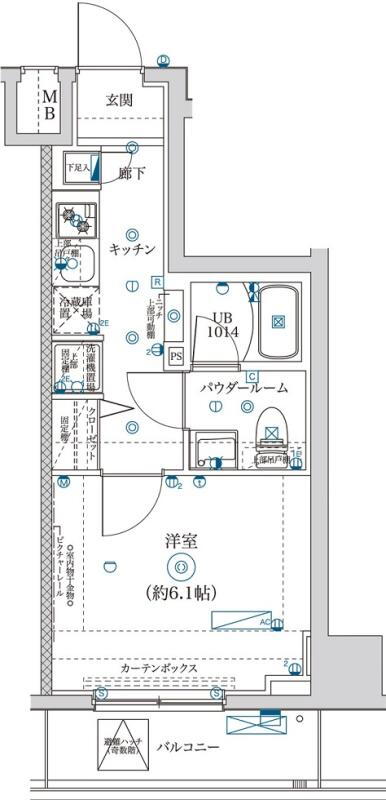 東京都足立区綾瀬１ 綾瀬駅 1K マンション 賃貸物件詳細