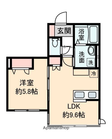 埼玉県戸田市笹目１ 北戸田駅 1LDK アパート 賃貸物件詳細