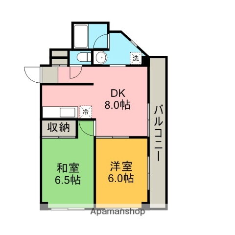 神奈川県横須賀市小矢部２ 衣笠駅 2DK マンション 賃貸物件詳細