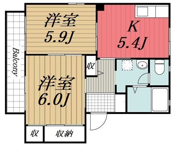 千葉県市原市五井西７ 五井駅 2K アパート 賃貸物件詳細