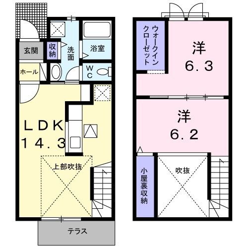 岐阜県岐阜市近島２ 岐阜駅 2LDK アパート 賃貸物件詳細